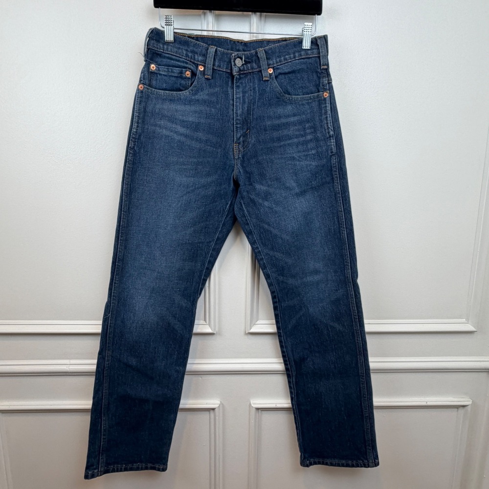 Levis‎ Western Fit Jeans Mens 30x32 Dark Wash Straight Leg Denim Water Less